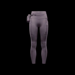 Nike Womens Trail Go High Waisted 7/8 Leggings | Light Violet Ore/Taupe Grey