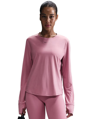 Nike One Classics Dri-FIT Long-Sleeve Top | Elemental Pink