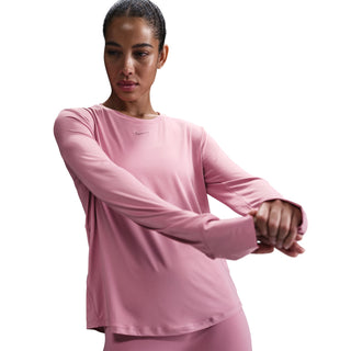 Nike One Classics Dri-FIT Long-Sleeve Top | Elemental Pink