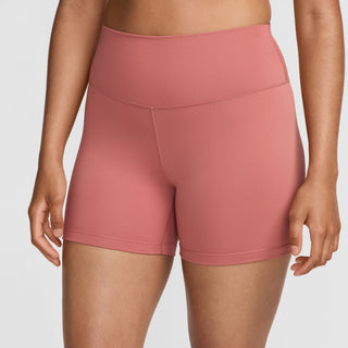 Nike Womens One High-Waisted 5" Biker Shorts | Canyon Pink/Black