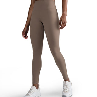 Nike Womens One High-Waisted Full-Length Leggings | Mink Brown / Black