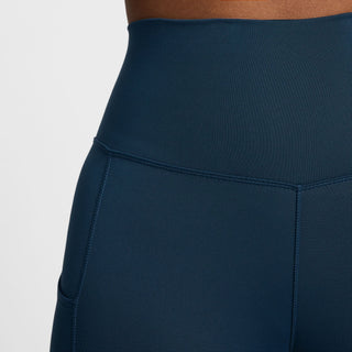 Nike Womens One High-Waisted 7/8 Leggings | Armoury Navy/Black