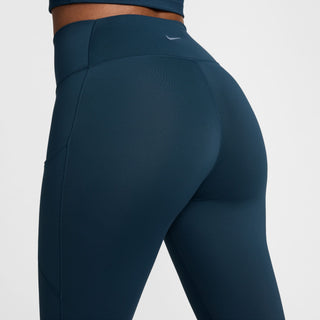 Nike Womens One High-Waisted 7/8 Leggings | Armoury Navy/Black