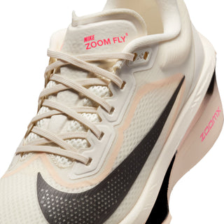 Nike Womens Zoom Fly 6 | Pale Ivory/Black/Crimson Tint