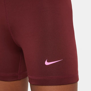 Nike Kids Pro Dri-FIT Shorts | Dark Team Red/Playful Pink