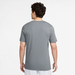 Nike Mens Dri-FIT Trail Running Logo Tee | Smoke Grey