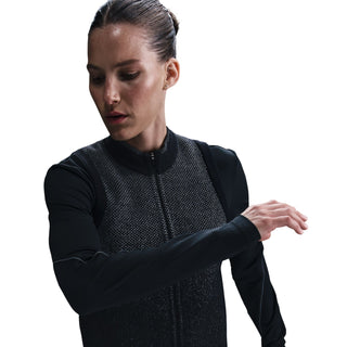 Nike Womens Running Division Therma-FIT Running Vest | Black/Grey