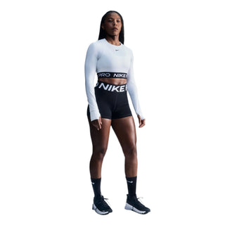 Nike Womens Pro Sculpt 3" Biker Shorts | Black