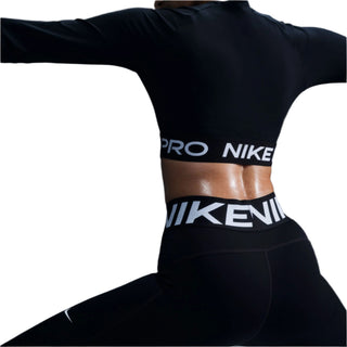 Nike Womens Pro Sculpt High Waisted Leggings | Black/White