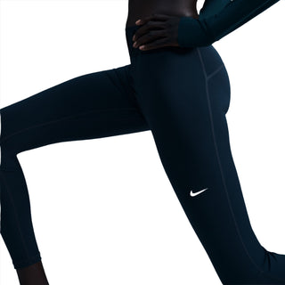 Nike Womens Pro Sculpt High Waisted Leggings | Armoury Navy/White