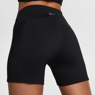 Nike Womens One Wrap High Waisted 5" Shorts | Black