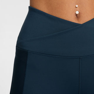 Nike Womens One Wrap High Waisted 5" Shorts | Armoury Navy/Black