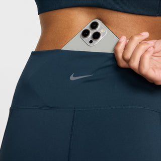 Nike Womens One Wrap High Waisted 5" Shorts | Armoury Navy/Black