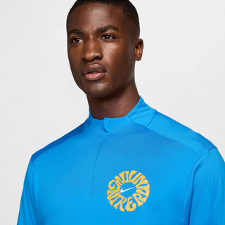 Nike Mens Element Run Energy 1/2 Zip | Light Photo Blue