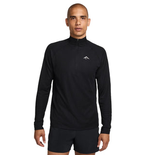 Nike Mens Trail Dri-FIT 1/2-Zip | Black/Summit White