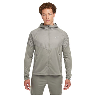 Nike Mens Sphere Miler Therma-Fit Repel Jacket | Dark Stucco/ Reflective Silver