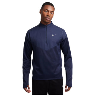 Nike Mens Sphere Element Therma-FIT Water Repellent 1/2 Zip | Obsidian