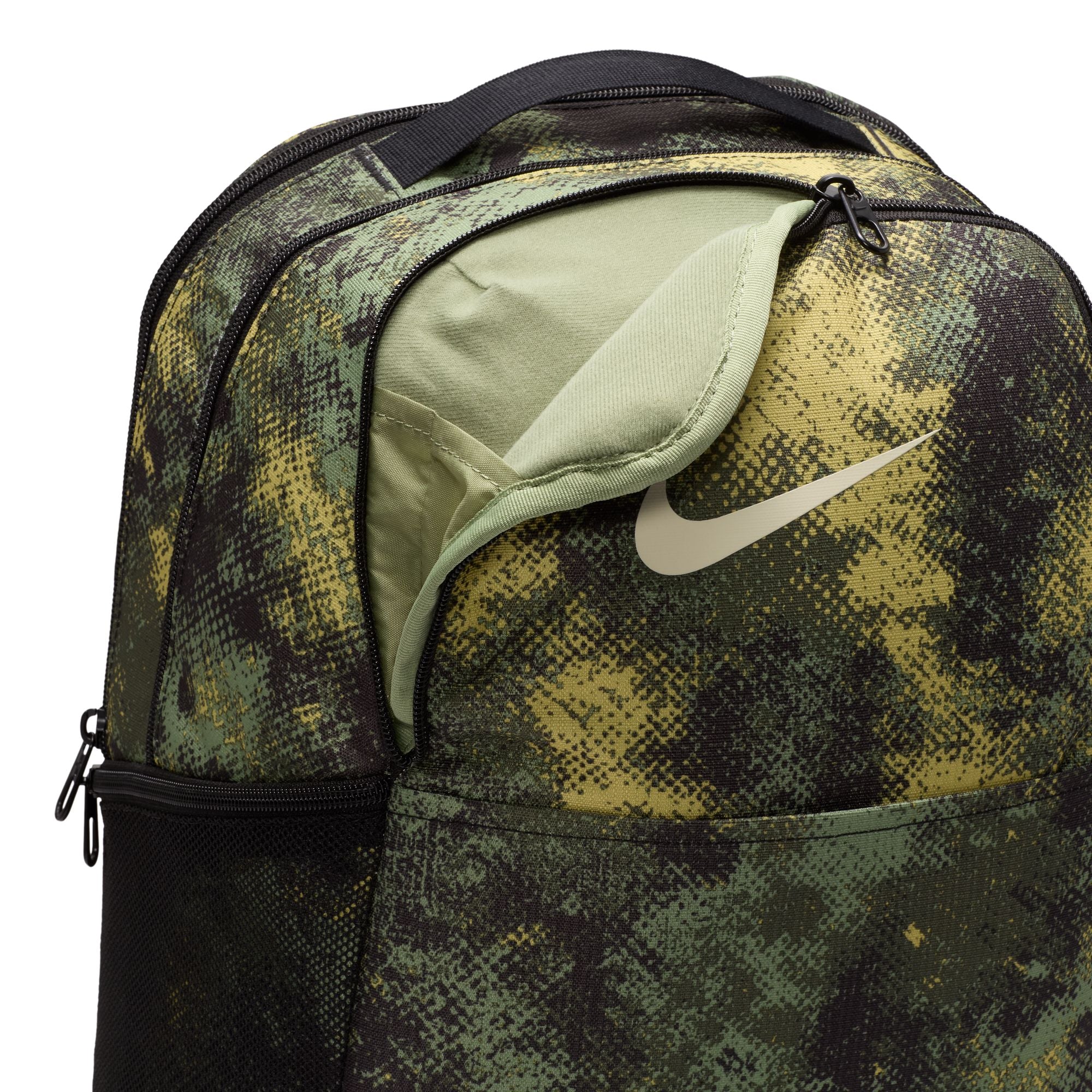 Nike Brasilia Backpack 24L Oil Green Black