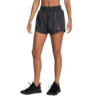 Nike Womens Dri-FIT 3" Brief Lined Shorts | Anthracite/Black