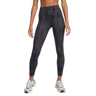 Nike Womens One High-Waisted 7/8 Printed Leggings | Anthracite/Black