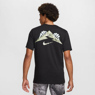 Nike Mens Dri-FIT UTMB Energy Running Tee | Black