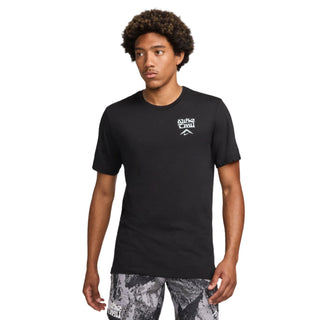 Nike Mens Dri-FIT UTMB Energy Running Tee | Black