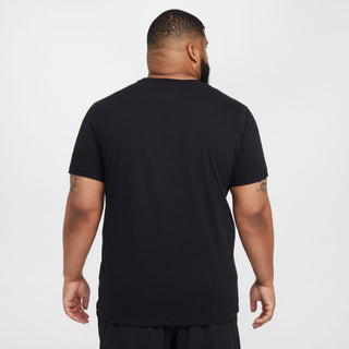 Nike Mens Dri-FIT Camo JDI Fitness Tee | Black