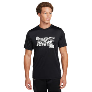 Nike Mens Dri-FIT RLGD Fitness Tee | Black