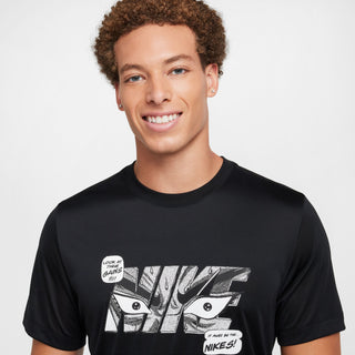 Nike Mens Dri-FIT RLGD Fitness Tee | Black