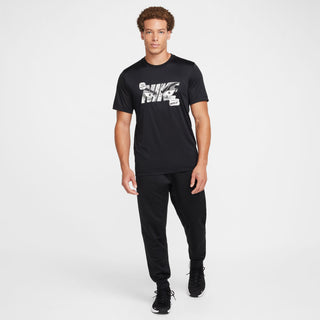 Nike Mens Dri-FIT RLGD Fitness Tee | Black