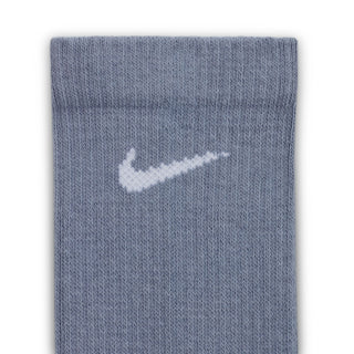 Nike Everyday Push Cushioned Crew Socks (3 Pack) | Grey/Pink/Green