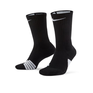 Nike Elite Crew Basketball Socks | Black/White