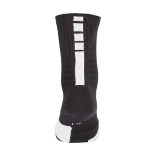 Nike Elite Crew Basketball Socks | Black/White