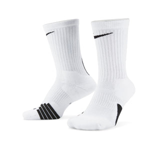 Nike Elite Crew Basketball Socks | White/Black