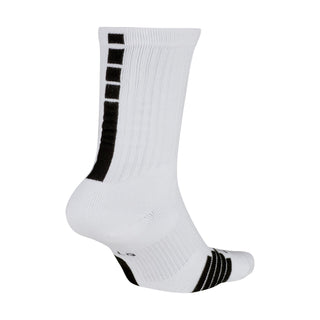 Nike Elite Crew Basketball Socks | White/Black