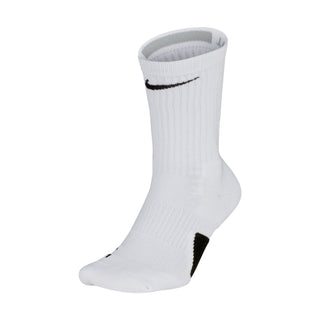 Nike Elite Crew Basketball Socks | White/Black