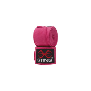 Sting Elasticated Hand Wraps 4.5 | Hot Pink