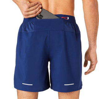 Asics Mens Road 7" Shorts | Blue Expanse