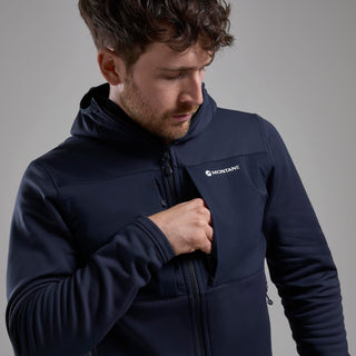 Montane Mens Fury XT Hoodie | Eclipse Blue