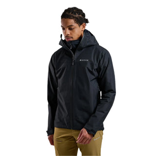 Montane Mens Spirit Lite Waterproof Jacket | Black