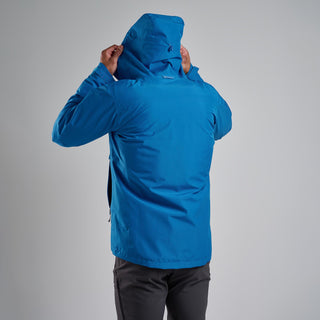 Montane Mens Spirit Lite Waterproof Jacket | Electric Blue