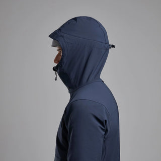 Montane Mens Tenacity XT Hoodie | Eclipse Blue