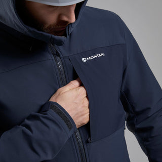 Montane Mens Tenacity XT Hoodie | Eclipse Blue