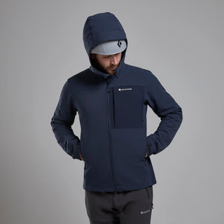 Montane Mens Tenacity XT Hoodie | Eclipse Blue