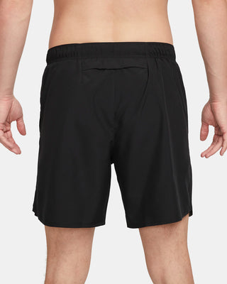 Nike Mens Dri-Fit Challenger 7" Brief Lined Shorts | Black