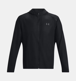 Under Armour Mens Launch Hooded Jacket | Black