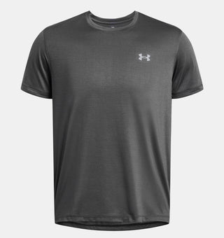 Under Armour Mens Launch Short Sleeve Tee | Castlerock/Reflective