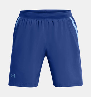 Under Armour Mens Launch 7" Shorts | Tech Blue/Horizon Blue