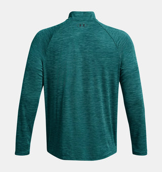 Under Armour Mens Tech Textured 1/2 Zip | Horizon Blue