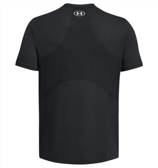 Under Armour Mens Vanish Seamless SS Tee | Black/Mod Grey